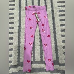 Skims soft lounge legging petal heart print valentines‎ rare